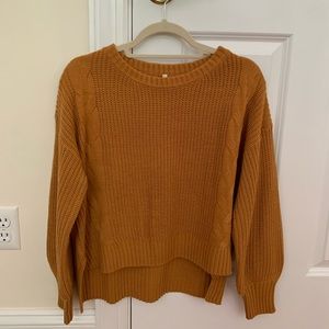Knit sweater